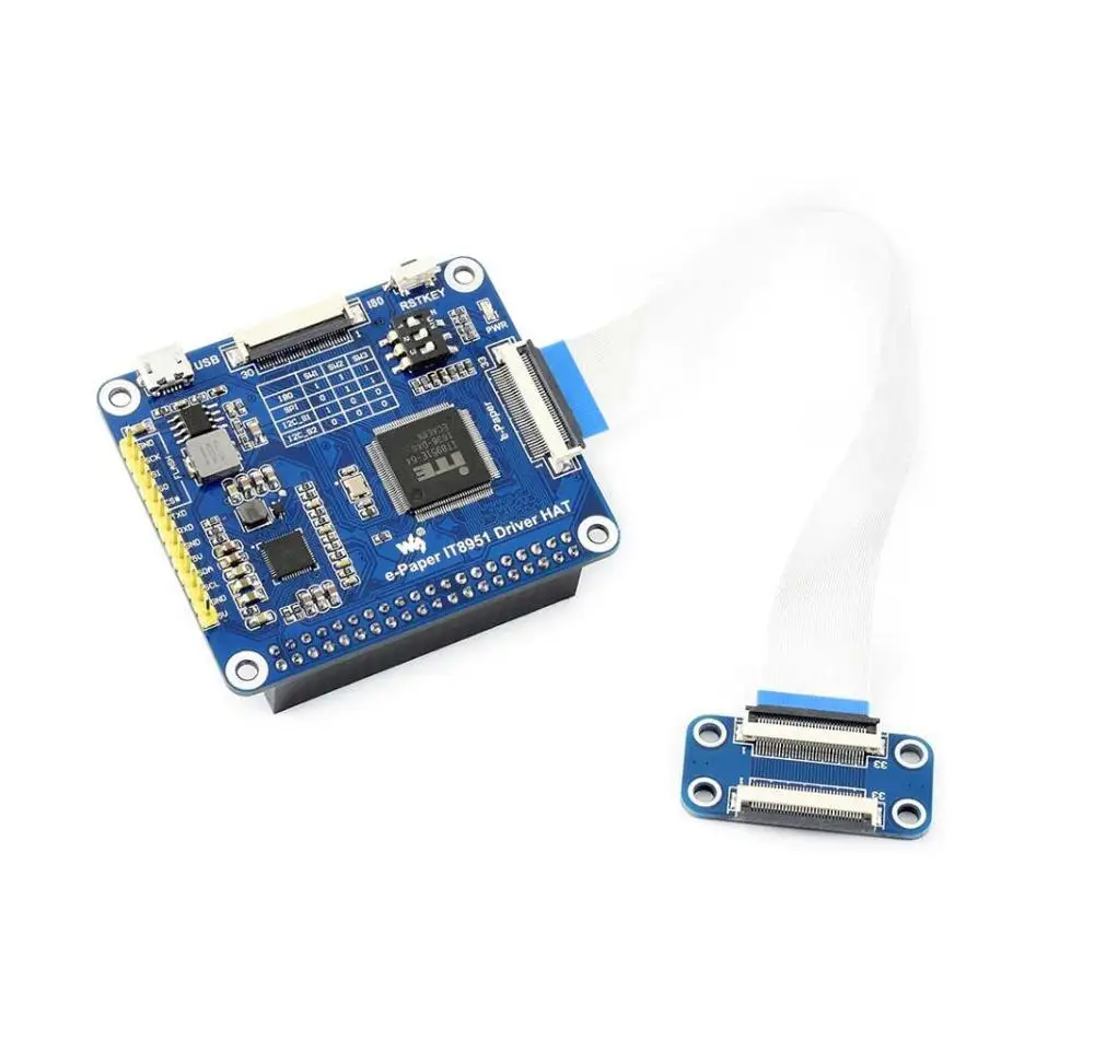 AiSpark 1200*825, 9,7 дюймовый E-Ink дисплей шляпа для Raspberry PiZero/Zero W/Zero WH/2B/3B/3B+, USB/SPI/I80/igc интерфейс, IT8951 cont