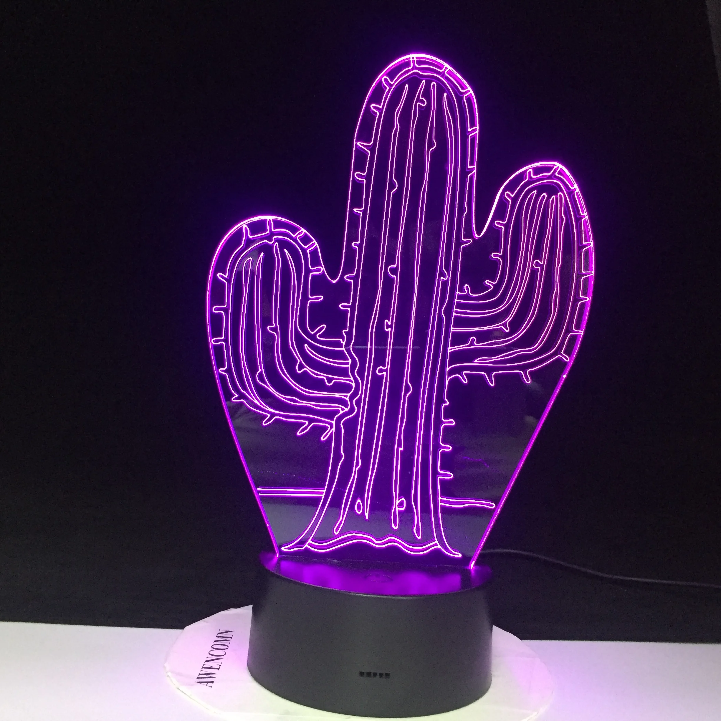 Светодиодный ночник Cactuar Final Fantasy ночник для Декор для детской комнаты свет для мальчиков лучший подарок кактус 3d светодиодный ночник 4313