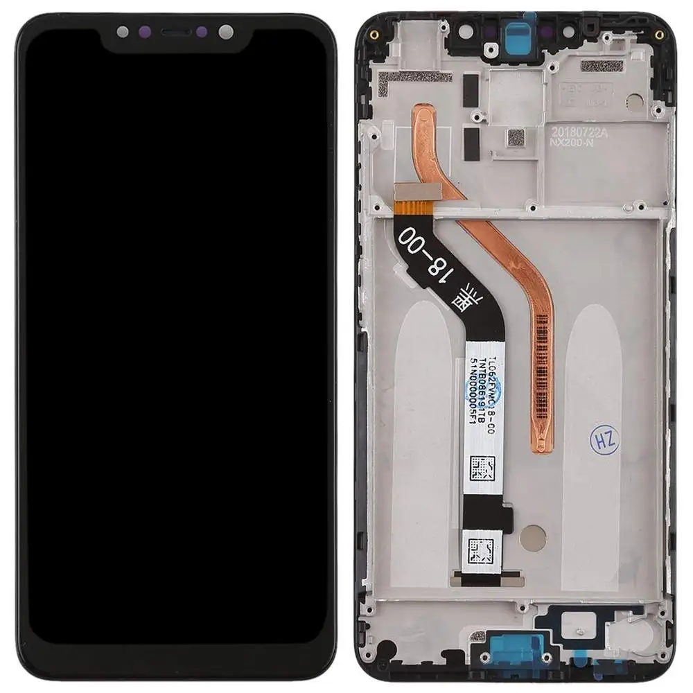 Новинка с рамкой для 6,1" для xiaomi poco F1 lcd дисплей кодирующий преобразователь сенсорного экрана в сборе для xiaomi mi Pocophone F1