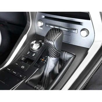 

Car Carbon Fiber Gear Shift Knob Head Cover Trim Fit For Lexus IS ES NX GS,Made Of High-quality Solid Carbon Fiber