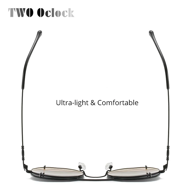 Два Oclock 2 в 1 Модные солнцезащитные очки по рецепту женские поляризованные солнцезащитные очки с зажимом оптические Металлические оттенки для женщин Z17122