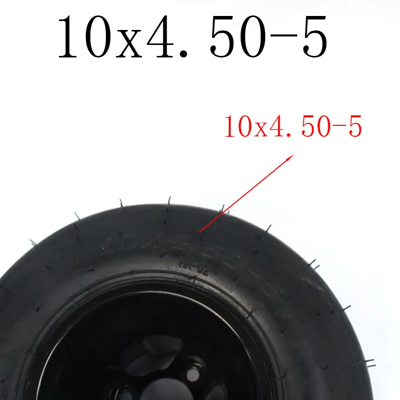 Новая хорошая репутация 10x4. 50-5 шины с концентратором подходят для Kart Drift велосипедные колеса задние колеса пляжные автомобильные аксессуары ATV Quad запасные части