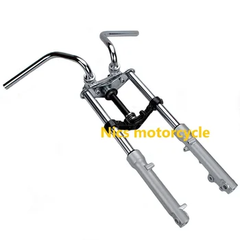 

Front shock absorption disc brake handlebar Triple Tree Clamps Front monkey Z50 Q50 motorcycle Shock absorber scooter