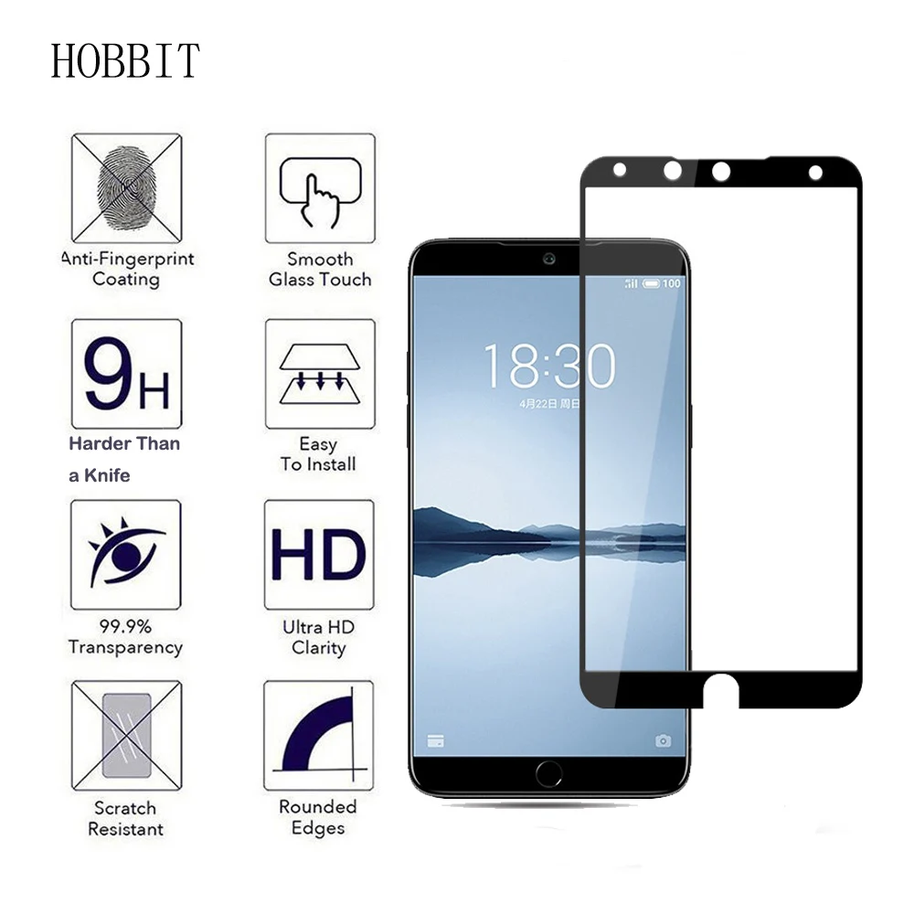 Для Meizu 15/15 Plus/15 Lite M15 матовая Черная мягкая Задняя накладка чехла из ТПУ 9H 0,3 мм пленка из закаленного стекла с полным покрытием для Meizu