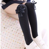 Children long socks Girls spring autumn stockings mosquito proof stockings children's knee high stockings Princess toddler socks 4