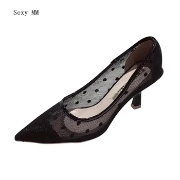 

High Heels Women Pumps High Heel Shoes Stiletto Woman Party Wedding Shoes Kitten Heels