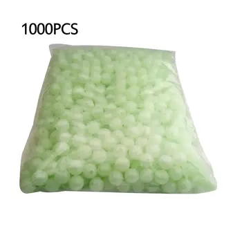 

1000pcs Luminous Beads Fishing Space Beans Round Float Balls Stopper Light Balls for Sea Fish Tackle Tools