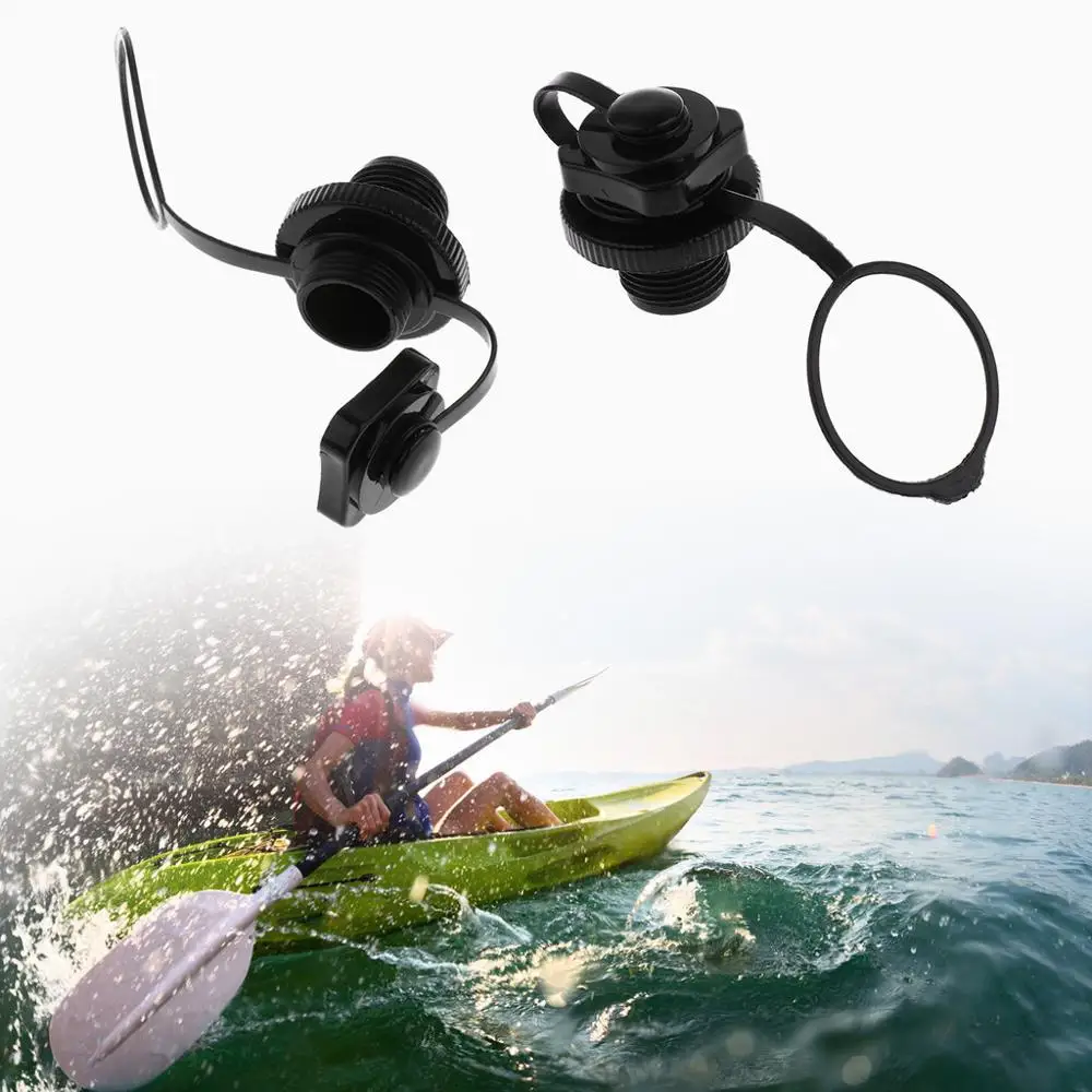 Колпачки пневматических клапанов 2 шт. сменные винты для надувного лодки Каяка