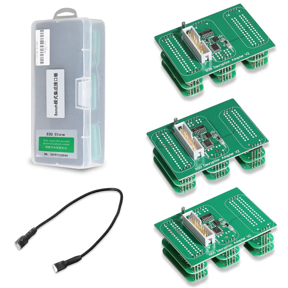 [Корабль США] Оригинальный Yanhua Mini ACDP для BMW A51C ECU клон адаптеры N13/N20/N63/ S63/ N55/ B38 DME +