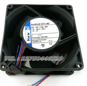 

For ebmpapst 3214JH3 3214 JH3 Server Cooling Fan DC 24V 32W 90x90x38mm 2-wire
