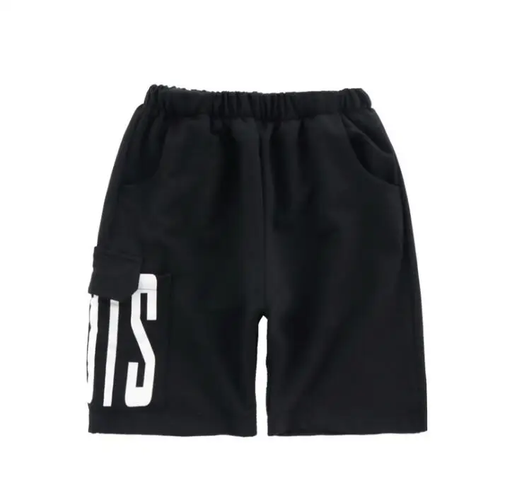 Black Shorts Бальные костюмы для джазовых танцев для мальчиков и девочек, свободные штаны, одежда для хип-хопа, современная танцевальная одежда для сцены, уличная одежда для детей 6, 8, 10, 12, 14, 16 лет - Color: Black Shorts