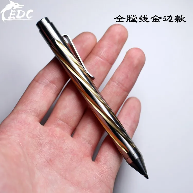 A120 продукт полный lineTC4 титановая тактическая ручка Ноттингем Защитная Ручка высокого класса прессования ручка с EDC
