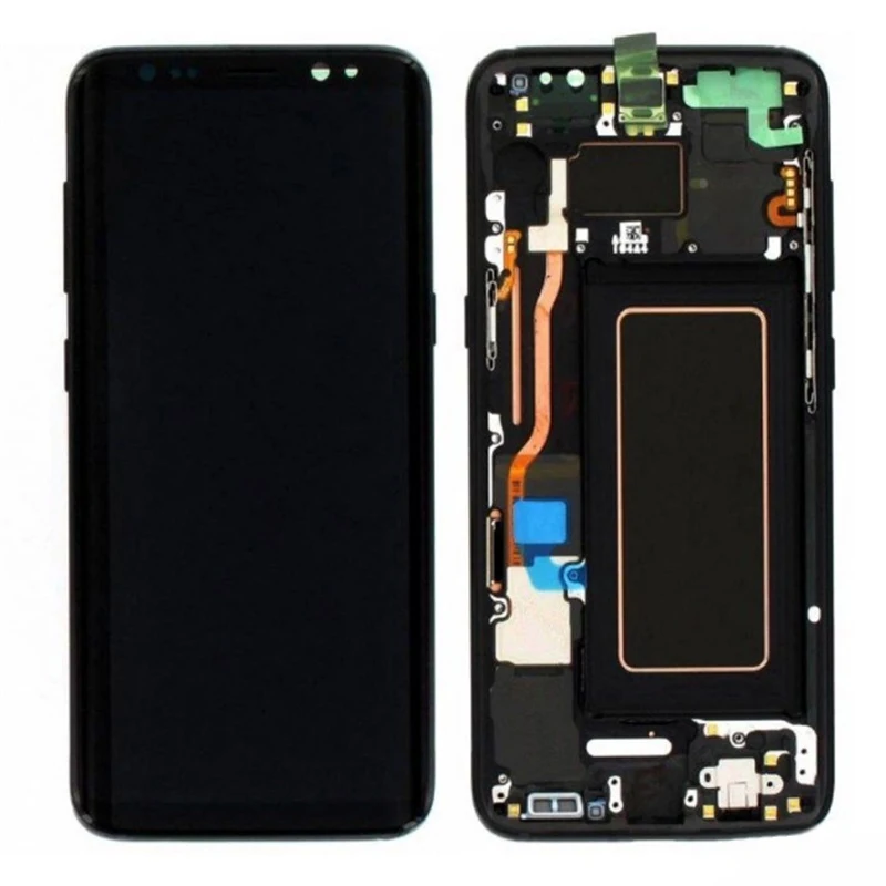 

For Samsung Galaxy S8 LCD Display OLED Touch Screen Frame Assembly Replacement Repair Part