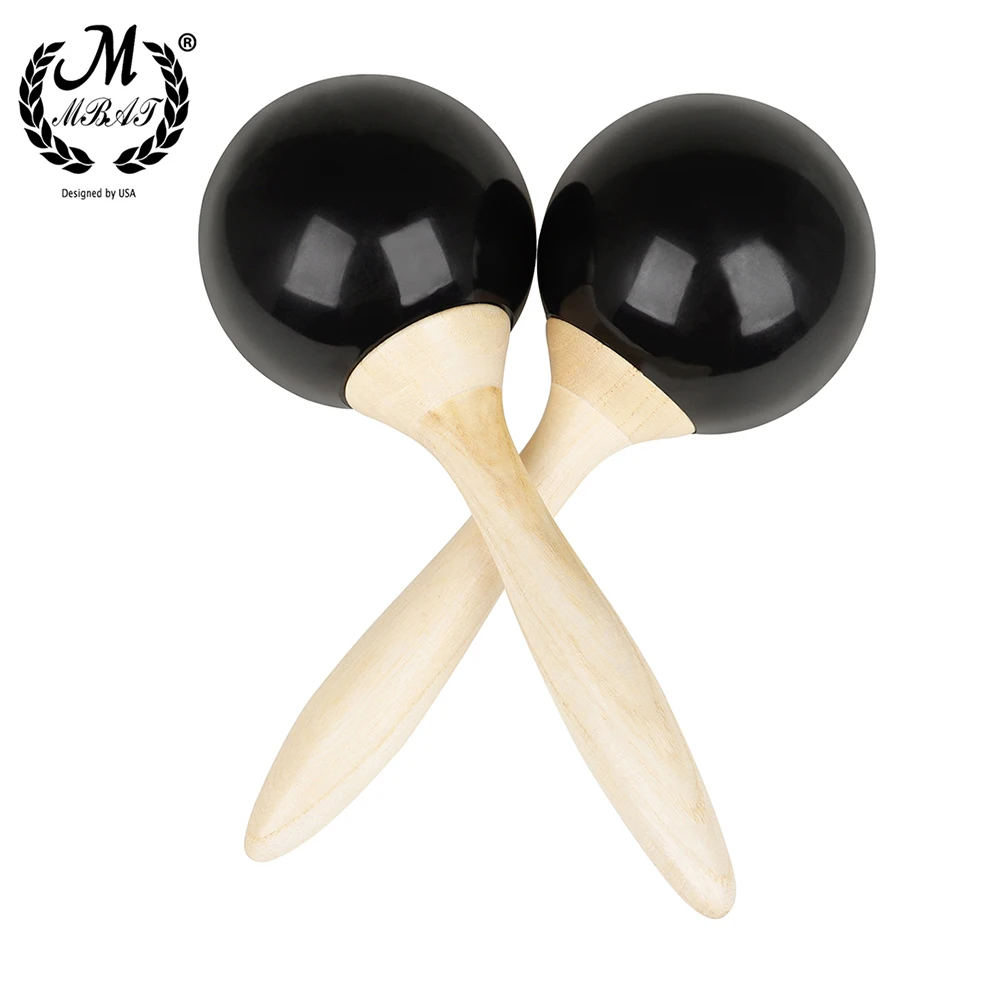 Brinquedos do Bebê Musicais de Madeira Mbat Orff Instrumentos Areia Martelo Maraca Chocalho Grande Abanador Brinquedo Crianças Educar Presentes Natal Presente m - Image 4