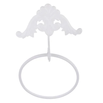 

CLASSICAL STYLE ROUND HAND TOWEL RING HOLDER WALL MOUNTED FOR KITCHEN BATHROOM