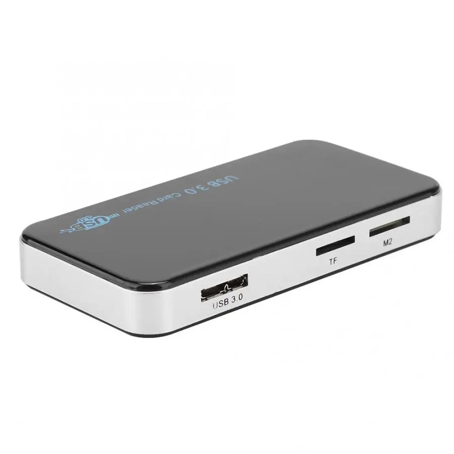 Мини USB3.0 память/TF/Flash/карты данных мульти-кард-ридер для Windows XP/Vista/Win 7 кард-ридер черный