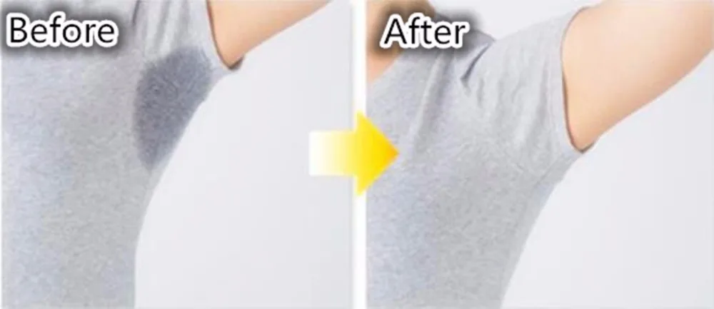 Reusable Washable Undershirt With Sweat Pads 