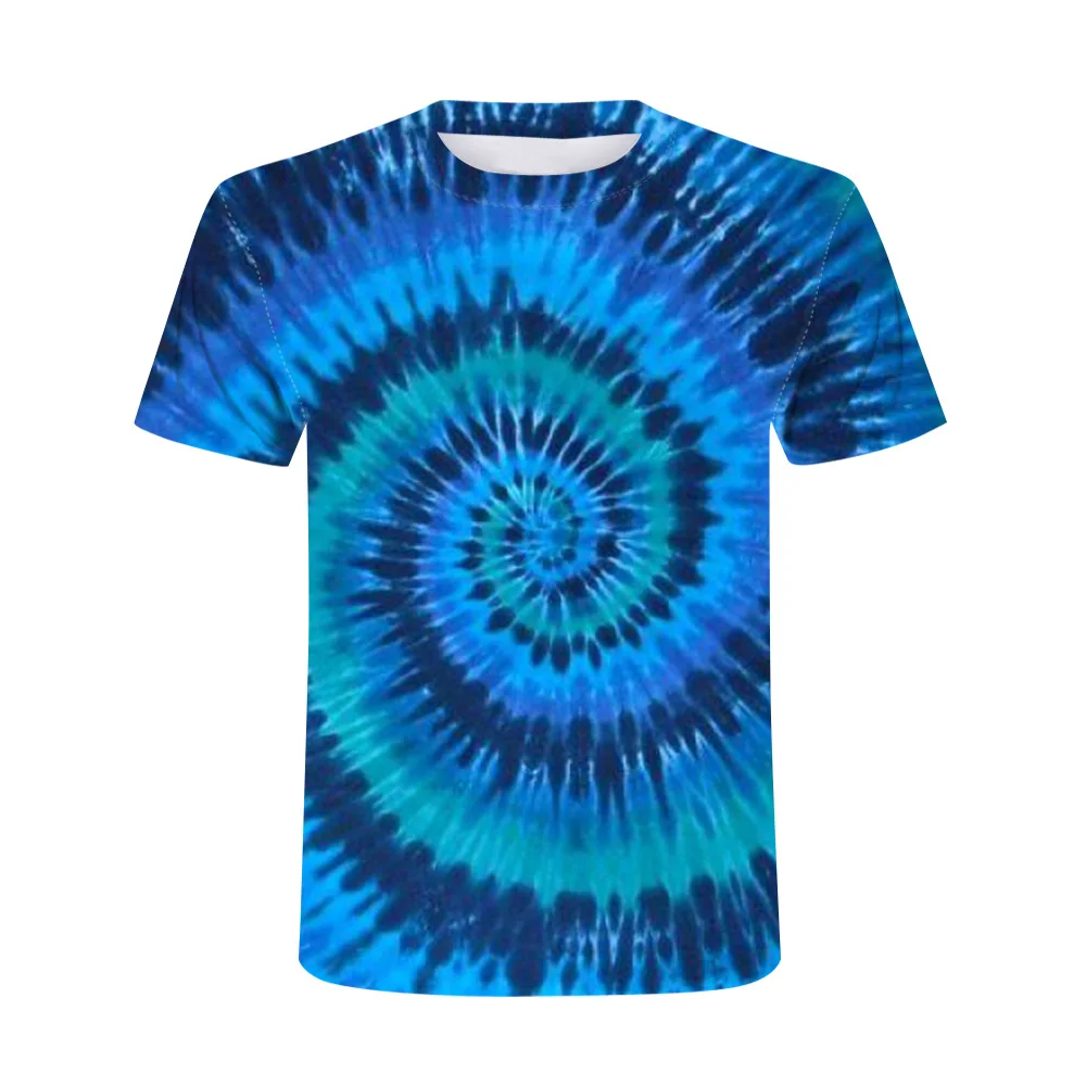 

2021 New 3D Hypnotic Mosquito Coil Print Men's T-shirt Breathable Streetwear Stitching Printed T-shirt XXS-6XL