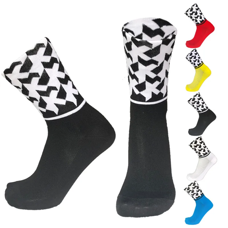 

New Professional Sport Outdoor Cycling Socks Breathable Road Bicycle Socks Mountain Bike Socks (The Same Type As The Assos