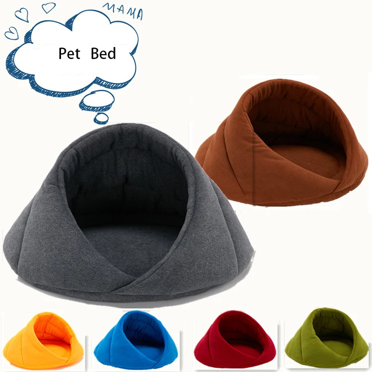 

Dog Bed Warming Kennel Washable Pet Extra Comfy House For Cat Winter Plush Cushion And Dog House Puppy Bed 6 Colors Bed For Cats