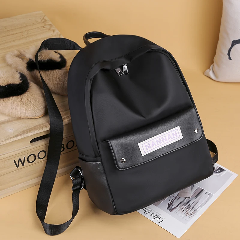 

2019 korean style high quality oxford cloth backpack youth college Letter printing school bag women fashion laptop tourister bag