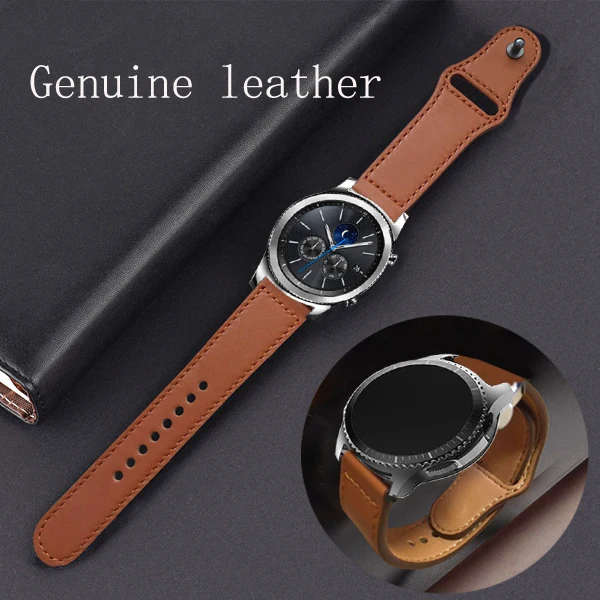 

22 huami amazfit strap pebble time huawei GT honor magic For Samsung Gear S3 Classic Frontier galaxy watch 46mm Band ticwatch 1