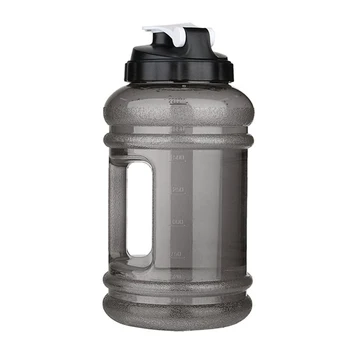 

2.2L Work Out With Handle Transparent Fitness Durable Outdoor Large Capacity Storage Portable Water Bottle