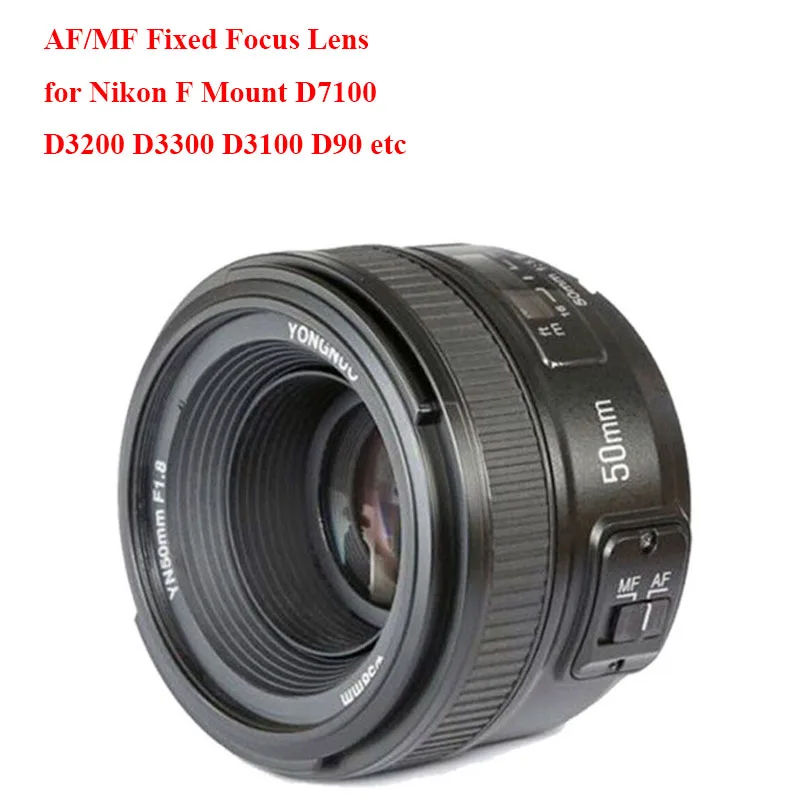 YONGNUO YN 50mm f1.8 AF Lens YN50mm Aperture Auto Focus 