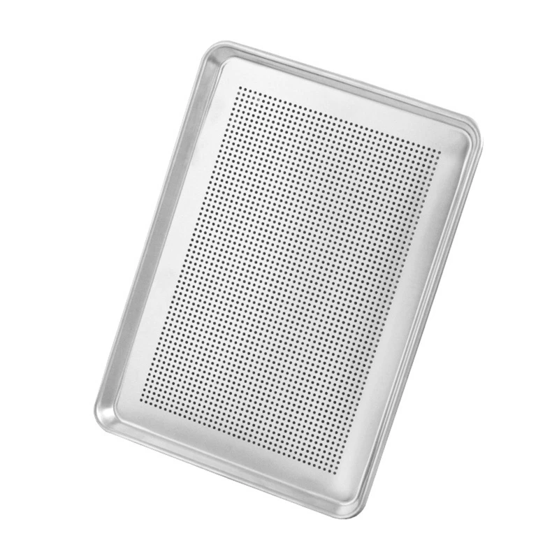 

Baking Pans Perforated Baking Pans Cake Drying Net Pans Oven Pans Aluminum Alloy Cake Bakeware Pizza Baking Pan Baking Tools