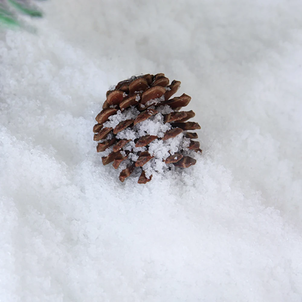 Искусственный снег Snow Powder искусственный Снеж. Порошок пушистая Снежинка супер абсорбент Замороженные вечерние Волшебные реквизит для Рождественская елка украшения