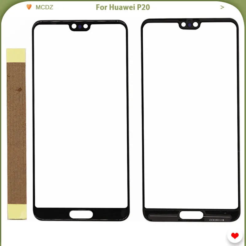 Новый сенсорный экран стекло для huawei P20 ЖК-дисплей передняя внешняя стеклянная