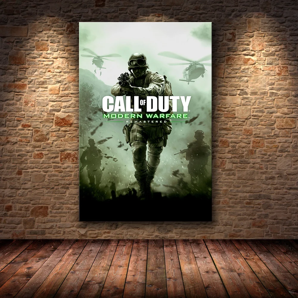 12 Call of Duty Современная война стены искусства холст постер и принт полотно с рисунком для декорирования картина для спальни домашний декор - Цвет: 12
