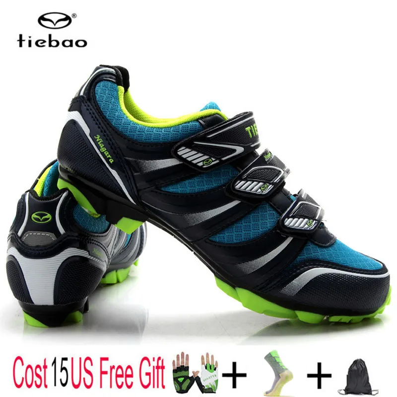 Tiebao/Новинка; обувь для велоспорта; велосипедная обувь; MTB SPD; самоблокирующиеся дышащие ботинки для езды на горном велосипеде для женщин и мужчин - Цвет: as picture