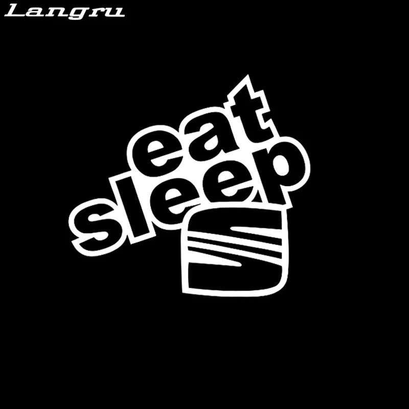 

New Design Comer Dormir Assento de Carro-styling Adesivo de Carro de Vinil Grafico Decalque Jdm