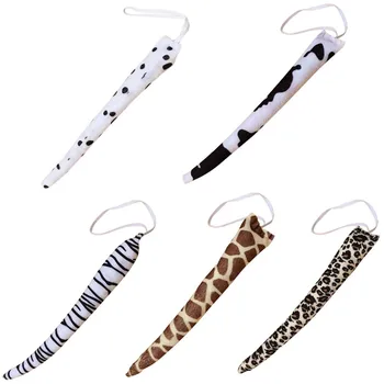 

Cosplay Lovely Anime Dance Party Lolita Maid Costume Cat Tail Animal Tails Cos with Elastic Belt