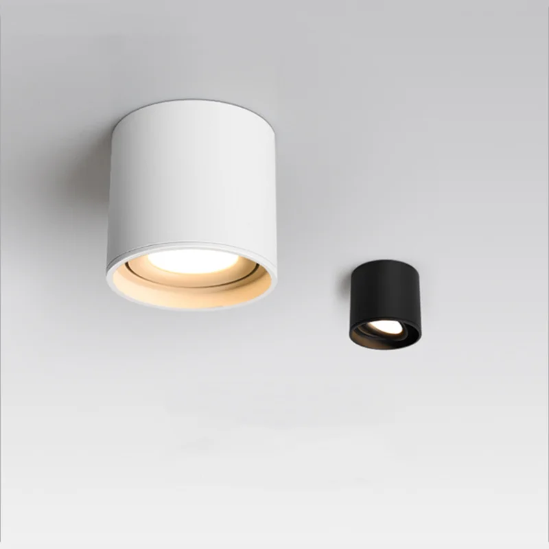 

LED Ceiling Chandelier Downlight Surface Mounted Downlight Free Of Hole No Main Lighting Living Room Household Ceiling Corridor