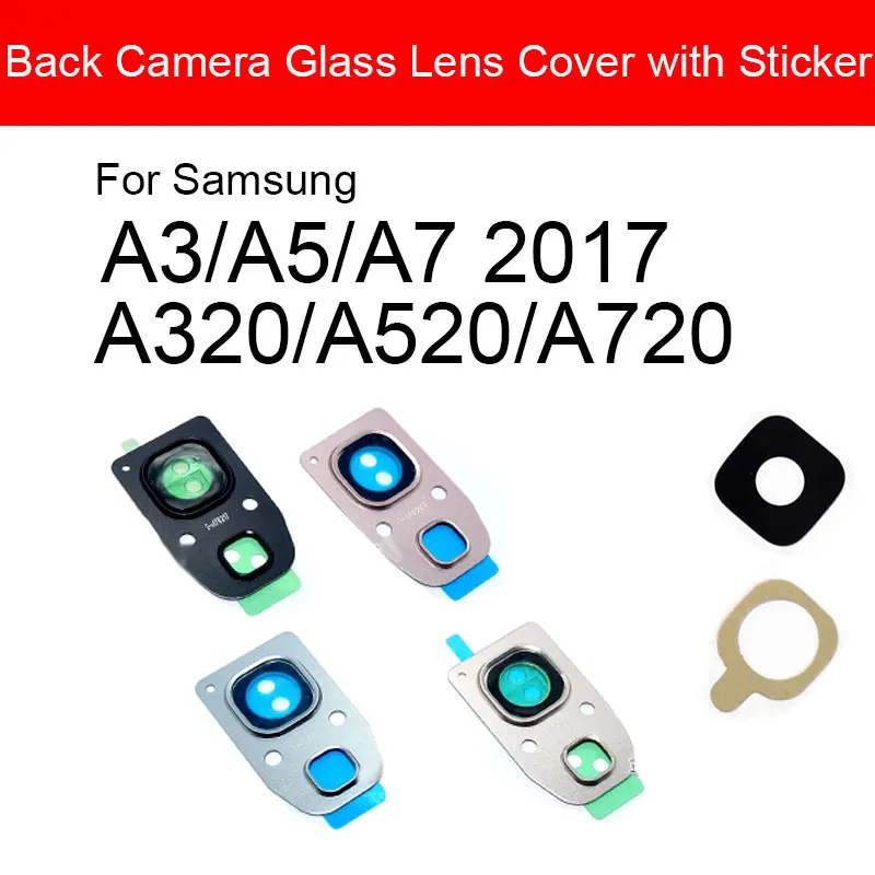 Наклейка на заднюю камеру Samsung Galaxy A3 A5 A7 2017 A320 A520 A720 | Мобильные телефоны и