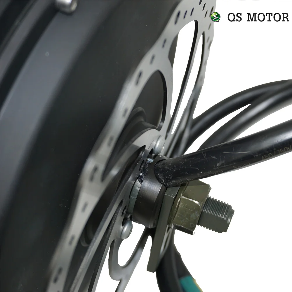 Fat Bike электродвигатель QS мотор 3000W 205 50H V3 для электрического велосипеда 48/60/72V 4T/5T