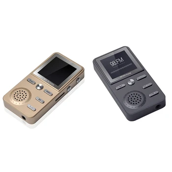 

8GB MP3 Player Metal Lossless HIFI MP3 Sport Music Player Multifunction FM Clock Recorder Loudly Stereo Players