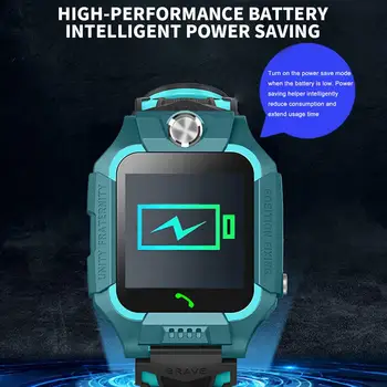 

Children Watches Temperature Monitoring Telephone Watch Phone GSM SOS Turn The Lid Alarm Clock SIM Card Touch Screen Durable