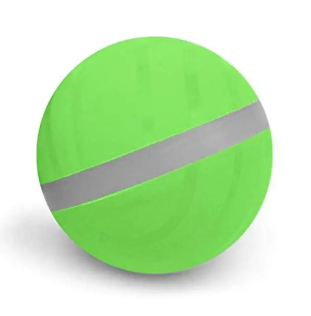 Зеленый Wicked Ball Pet's Joy, когда дома один интерактивный питомец для прыжков кошек мяч игрушки светодиодный Авто прокатки флэш-шар забавная игрушка для домашних животных кошка - Цвет: Зеленый