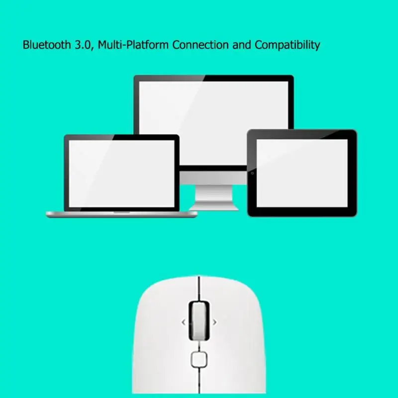 M558 Беспроводная Bluetooth мышь компьютер 1000 dpi USB фотоэлектрический симметричный дизайн ноутбука настольная эргономичная оптическая мышь