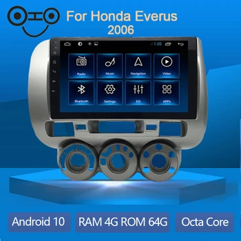 

Fit Android 10.0 Octa Core Navigation Car Stereo Player Radio For Honda Everus 2006