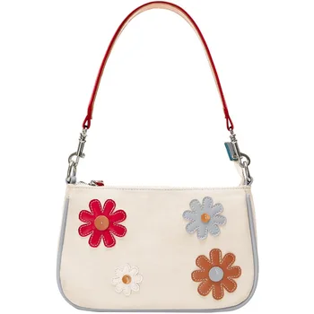 

2020 New lovely Sweet One shoulder Cross-body Bag Fashion Women Little Daisy Canvas Bags Girly Style сумка женская шоппер