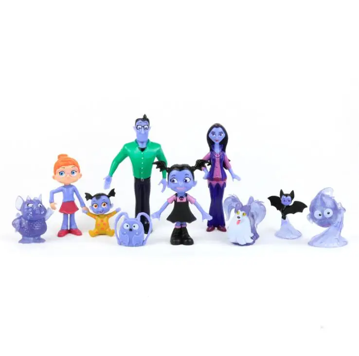 Moive Vampirina Vamp Junior Girl фигурка игрушка 10 шт./лот с opp сумкой