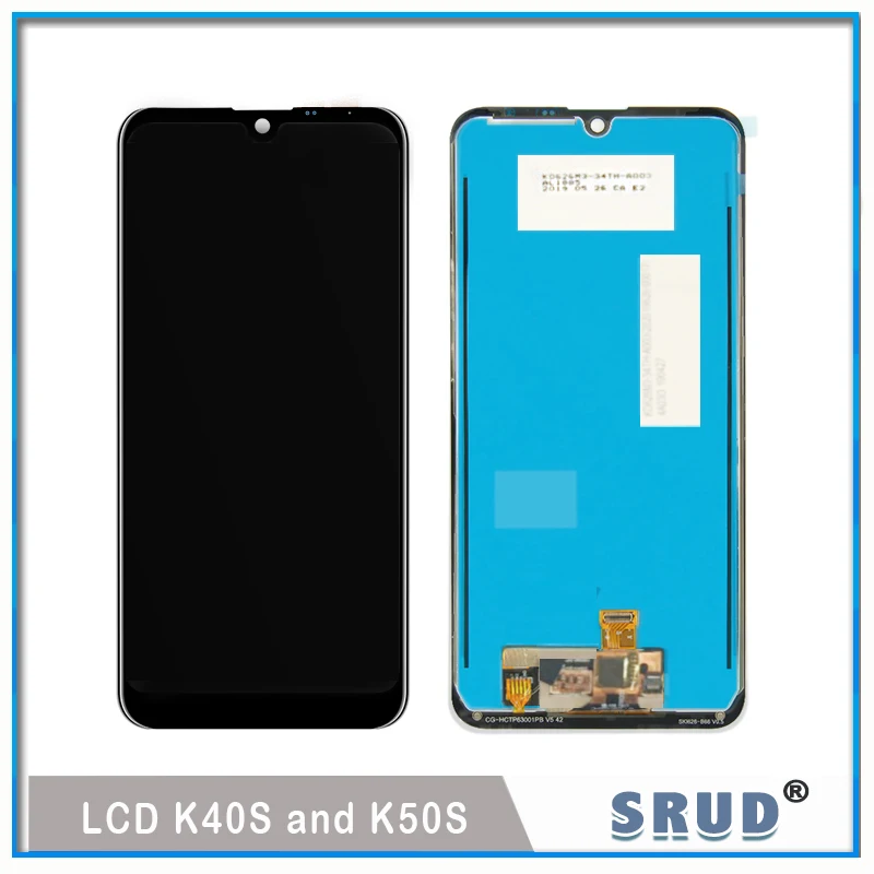 6 1-дюймовый 5 &quotЖК-дисплей для LG K40S K50S K50 K12max ЖК-дисплей с дигитайзером сенсорного
