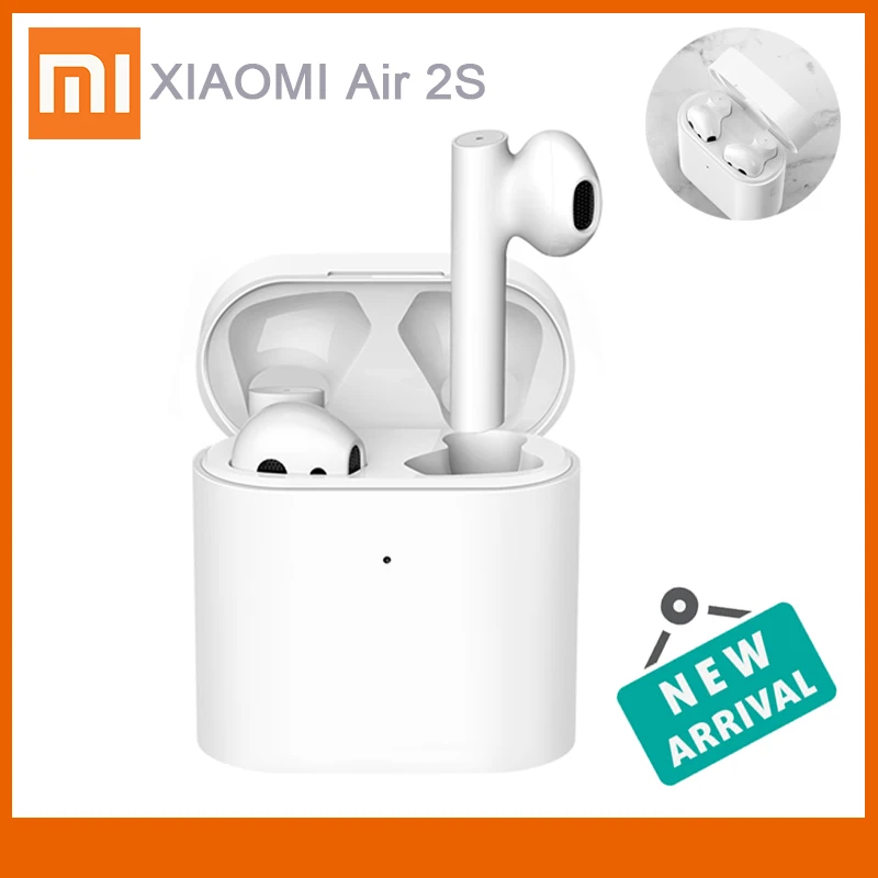 Наушники Беспроводные Xiaomi Air 2S гарнитура беспроводная TWS с микрофоном звук Airdots Pro