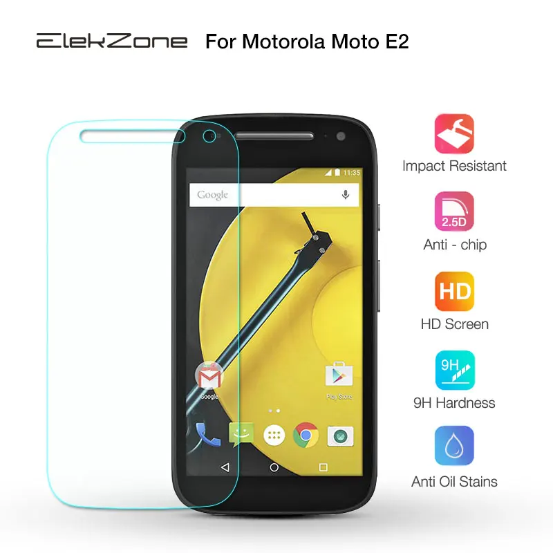 Пленка из закаленного стекла для Motorola Moto E E2 M0TO G G2 G3 G4 Play 2.5D HD Защитная стеклянная