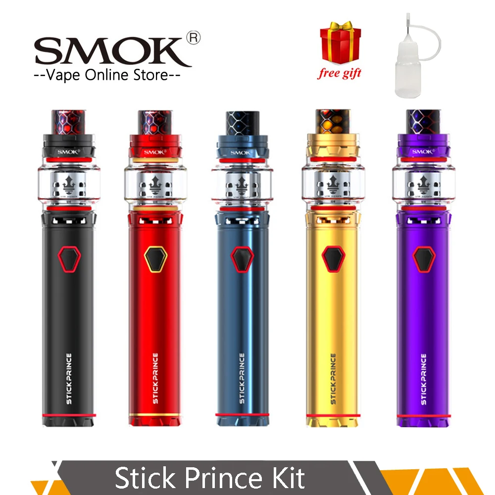 100% Оригинальный SMOK Stick Prince комплект со встроенным аккумулятором 3000 мАч 8 мл TFV12
