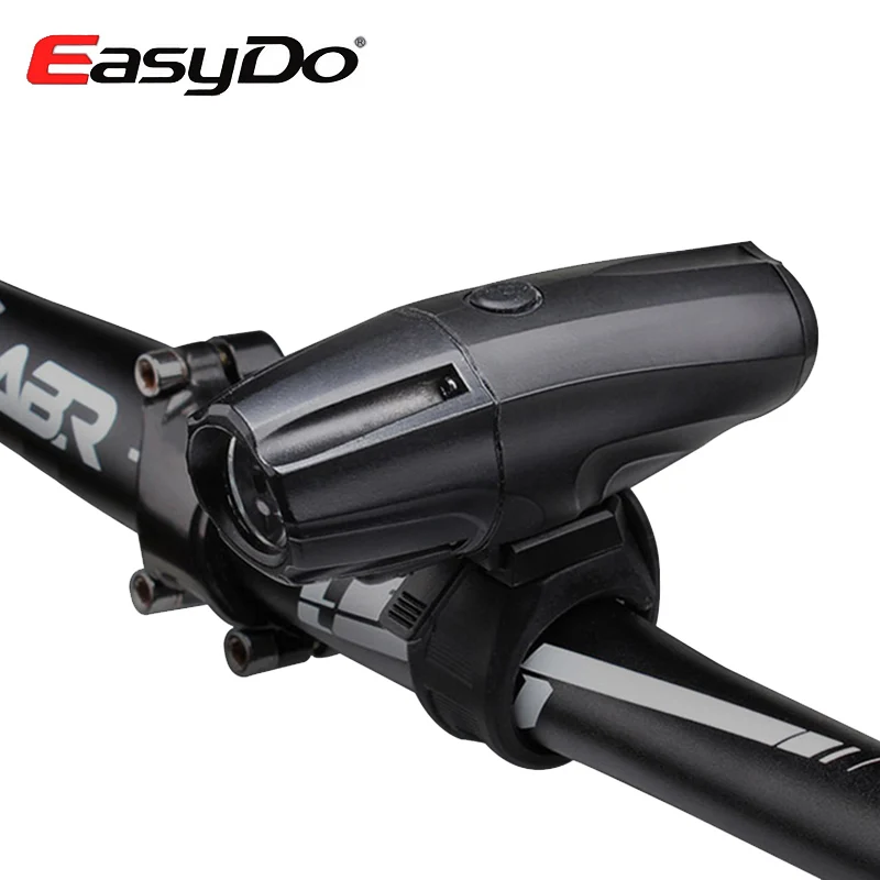 EasyDo 280 люмен велосипедная рукоятка фары лампа 2600 мАч USB перезаряжаемая MTB велосипедный фонарь светодиодный фонарик черный водонепроницаемый